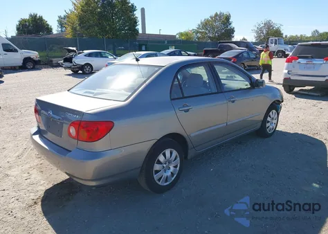2004 Toyota Corolla Le z USA, uszkodzony, nr VIN 2T1BR32E84C310546